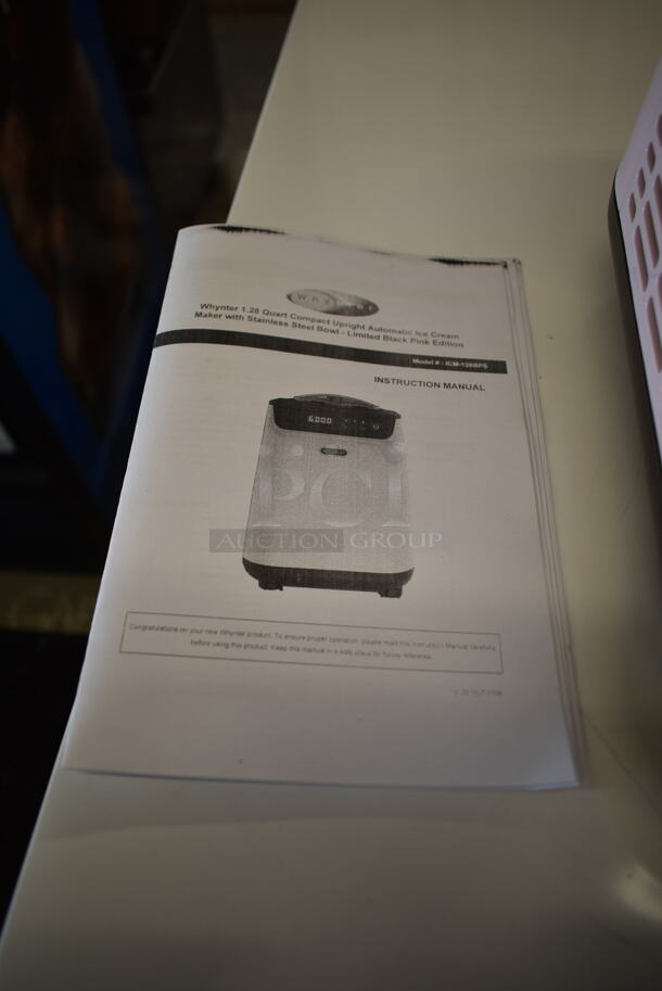 BRAND NEW SCRATCH AND DENT! Whynter ICM-128BPS Upright Automatic Ice Cream Maker LCD Digital Display. 115 Volts, 1 Phase. Tested and Working! - Image 2 of 8