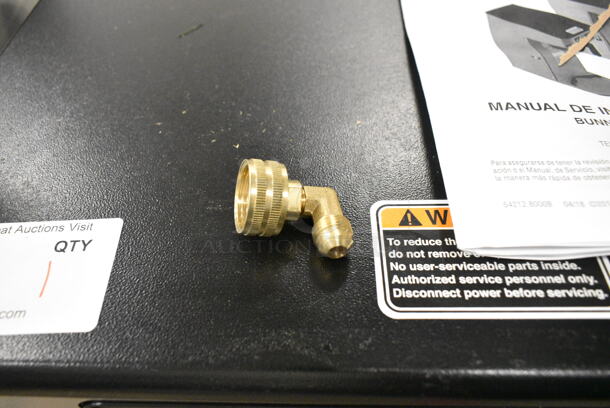 BRAND NEW SCRATCH AND DENT! 2024 Bunn ICB TWIN ENERGY STAR Stainless Steel Commercial 53200.0101 ICB Twin Tall Infusion Series Stainless Steel Automatic Coffee Brewer w/ 2 Poly Brew Baskets. Does Not Come w/ Satellites. 120/240 Volts, 1 Phase.  - Image 6 of 12