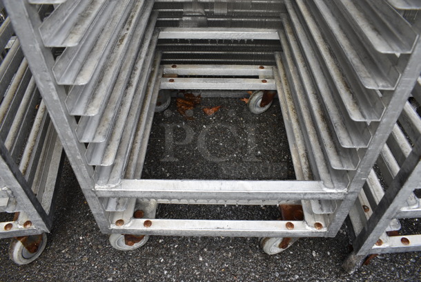 Metal Commercial Pan Transport Rack on Commercial Casters. 20.5x26x74 - Image 4 of 4