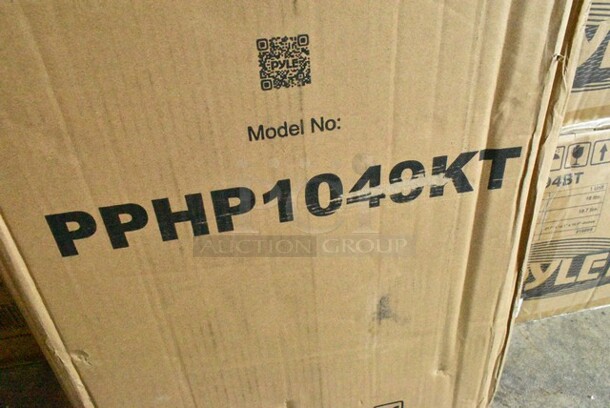 2 IN ORIGINAL BOX! Pyle PPHP1049KT Active Passive Bluetooth PA Dual Loudspeaker Sound system Kit & Microphones. 2 Times Your Bid!  - Image 4 of 4
