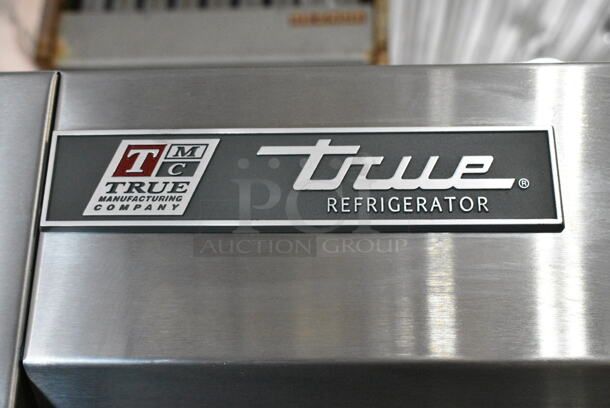 2016 True T-35 Stainless Steel Commercial 2 Door Reach In Cooler w/ Poly Coated Racks. 115 Volts, 1 Phase. Tested and Working! - Image 2 of 6