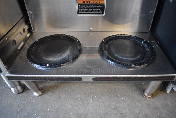 2013 Bunn AXIOM 2/2 TWIN Stainless Steel Commercial Countertop 4 Burner Coffee Machine. 120/208-240 Volts, 1 Phase. 16x18x24 - Image 5 of 6