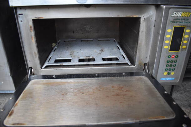 Turbochef NGC Stainless Steel Commercial Countertop Electric Powered Rapid Cook Oven. 208/240 Volts, 1 Phase.  - Image 4 of 6