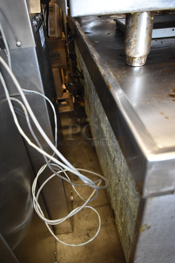 Delfield Stainless Steel Commercial 2 Drawer Chef Base on Commercial Casters. Tested and Working! - Image 5 of 6