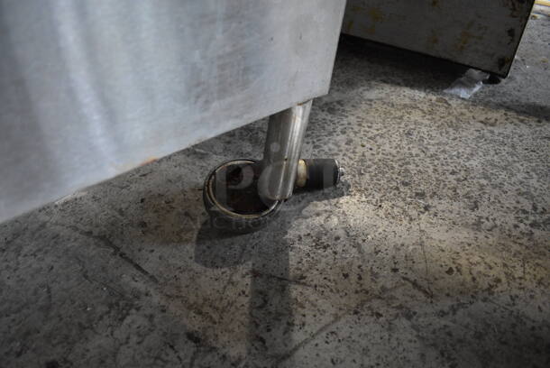 Imperial Stainless Steel Commercial Natural Gas Powered Charbroiler Grill on Commercial Casters. 1 Caster Needs To Be Reattached. 30x29x42 - Image 6 of 6