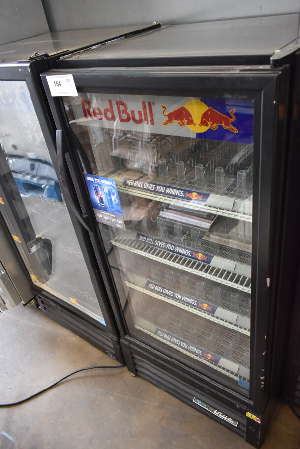 2019 True GDM-10-HC Metal Commercial Single Door Reach In Cooler Merchandiser w/ Poly Coated Racks. 115 Volts, 1 Phase. Tested and Working!
 - Image 2 of 5
