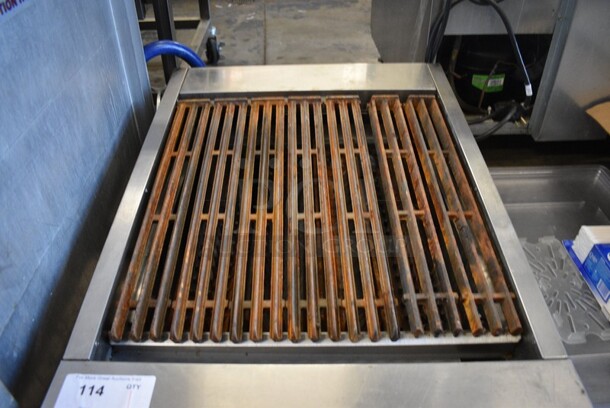 Garland Stainless Steel Commercial Countertop Natural Gas Powered Char Broiler Grill. 23.5x32x12. - Image 2 of 7