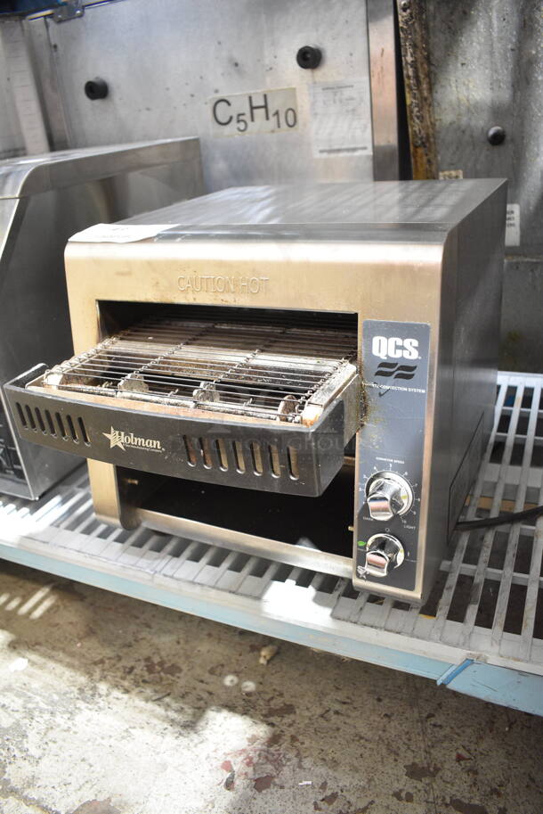Star Holman QCS-1-350C Stainless Steel Commercial Countertop Electric Powered Conveyor Oven. 120 Volts, 1 Phase. Tested and Working! - Image 2 of 5