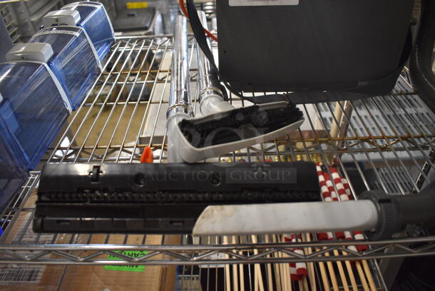 Hoover Model CH30000 Commercial Vacuum Cleaner w/ 2 Extra Attachments. 120 Volts, 1 Phase. 5x14x12. Tested and Working! - Image 3 of 6