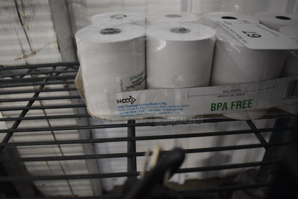 ALL ONE MONEY! Lot of BRAND NEW NCCO POS Thermal Receipt Printer Rolls - Image 4 of 4