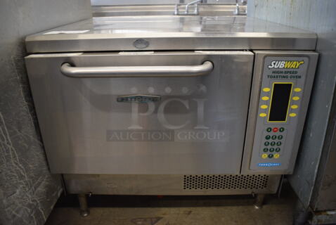 Turbochef Model NGC Stainless Steel Commercial Countertop Electric Powered Rapid Cook Oven. 208/240 Volts, 1 Phase. 26x28x23.5