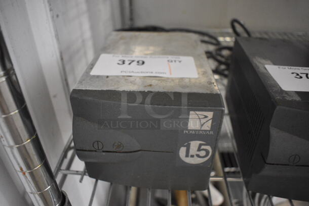 Powervar Model ABCG152-11 Power Conditioner. 120 Volts, 1 Phase. 5x7.5x4