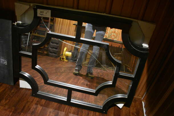 2 Framed Mirrors. One Is Broken; See Pictures. 40x1x30. 2 Times Your Bid! (bar) - Image 3 of 4