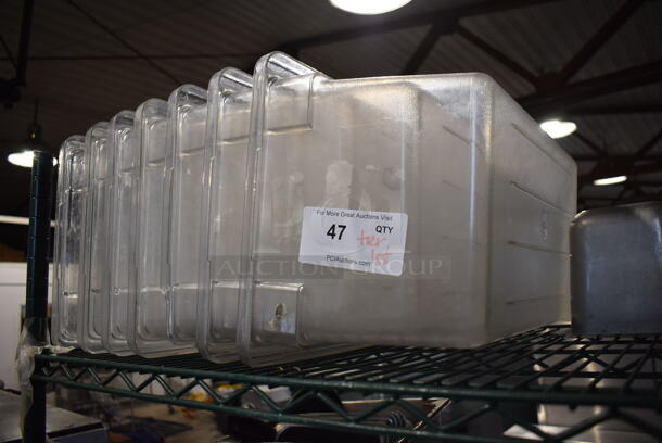 ALL ONE MONEY! Tier Lot of Various Items Including Poly Bins and Stainless Steel Drop In Bins - Image 4 of 5
