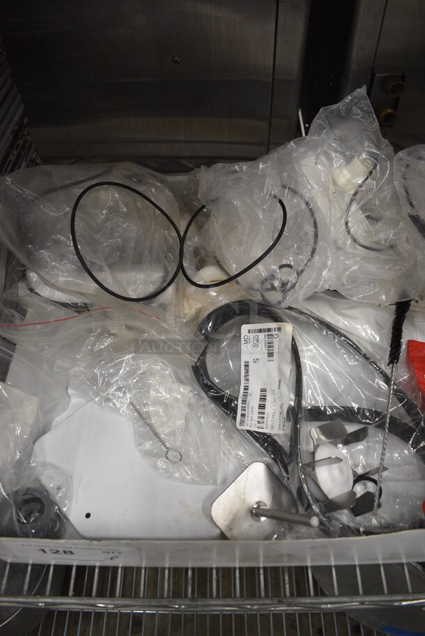 ALL ONE MONEY! Lot of Various Parts for Ice Cream Machines Including 3 Front Pieces to SaniServ! - Image 6 of 8