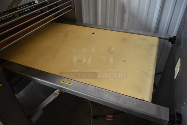 Ostali Taglerina Orizzontale Metal Commercial Floor Style Reversible Dough Sheeter on Commercial Casters. 400 Volts, 3 Phase. - Image 6 of 9