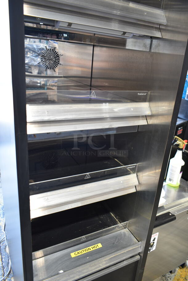 BRAND NEW SCRATCH AND DENT! RPI Industries FXZNA60S4N-OLY-II Metal Commercial Warming Display Rack on Commercial Casters. 115/208-230 Volts, 1 Phase. - Image 4 of 7