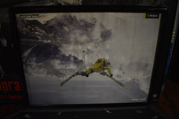 7 Various Signs Including Skiing, The Sopranos and Racing. Includes 42x1x30. 7 Times Your Bid! (bar) - Image 3 of 7