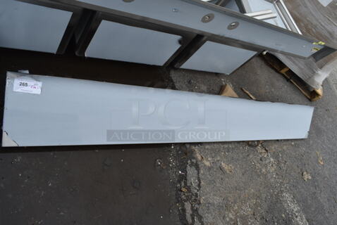 BRAND NEW SCRATCH AND DENT! Stainless Steel Wall Mount Shelf.