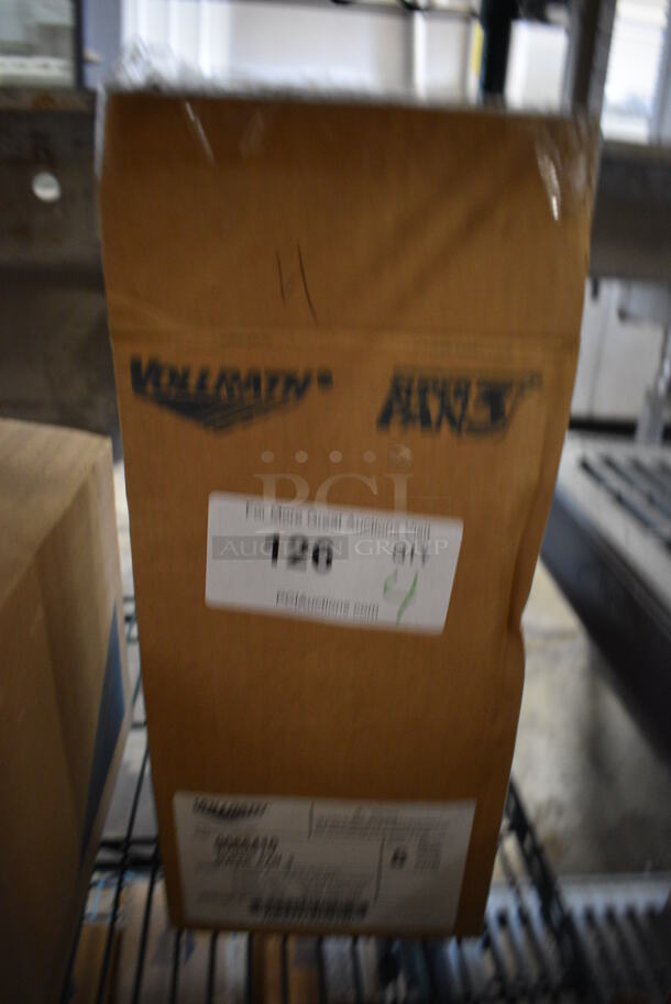 ALL ONE MONEY! Lot of 4 Vollrath Poly Amber Colored 1/6 Size Drop In Bins! 1/6x6 - Image 4 of 4