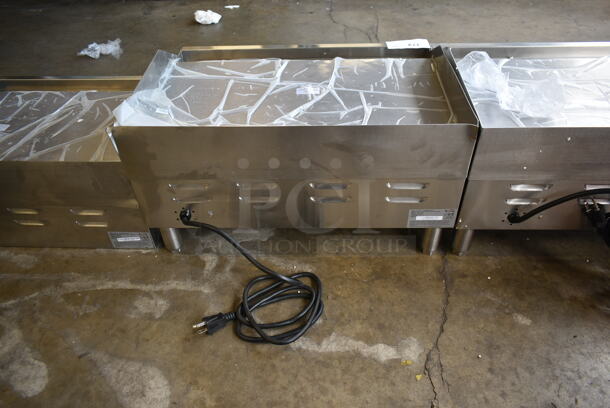 BRAND NEW SCRATCH AND DENT! 2023 Avantco 177EG24N Stainless Steel Commercial Countertop Electric Powered Flat Top Griddle. 208/240 Volts, 1 Phase. - Image 4 of 5
