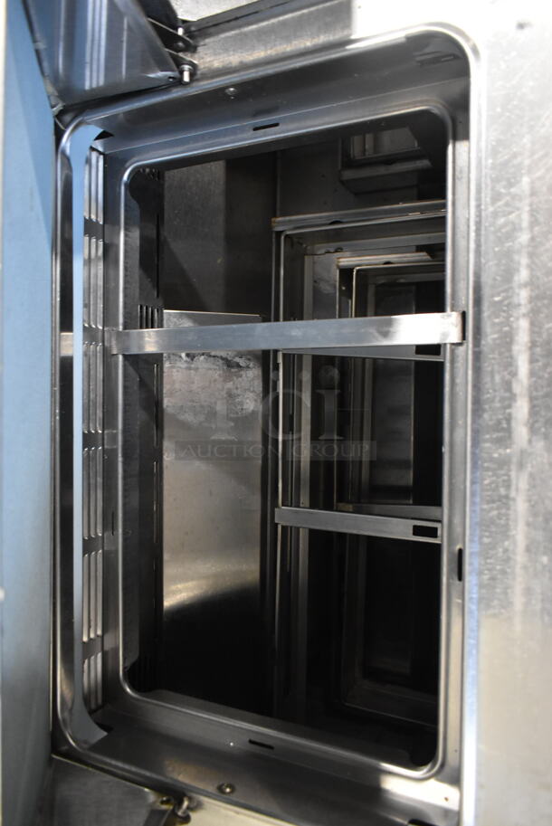 Delfield Stainless Steel Commercial Sandwich Salad Prep Table Bain Marie Mega Top w/ 4 Drawers. Tested and Powers On But Does Not Get Cold - Image 3 of 7