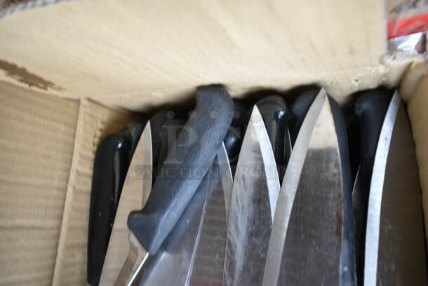 50 SHARPENED Stainless Steel Knives Including Chef Knives. 50 Times Your Bid!  - Image 4 of 5
