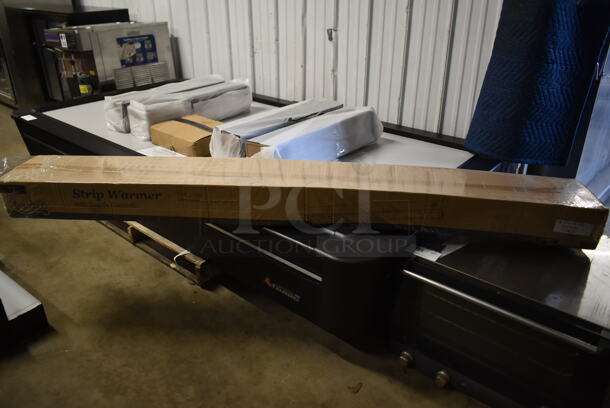 BRAND NEW IN BOX! Avantco 177SW72T Metal Commercial Warming Strip w/ Toggle Controls. 120 Volts, 1 Phase.  - Image 2 of 6