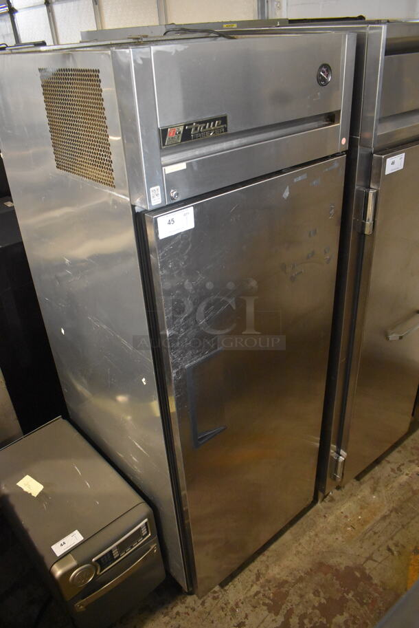 2011 True TG1F-1S Commercial Stainless Steel One Section Reach In Freezer With Polycoated Racks on Commercial Casters. 115V/1 Phase. Tested And Working! - Image 2 of 5