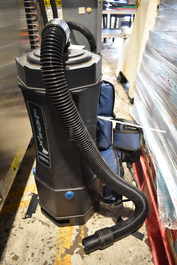 Lavex PP1006 Janitorial Backpack Vacuum Cleaner. 120 Volts, 1 Phase. Tested and Working! - Image 1 of 6