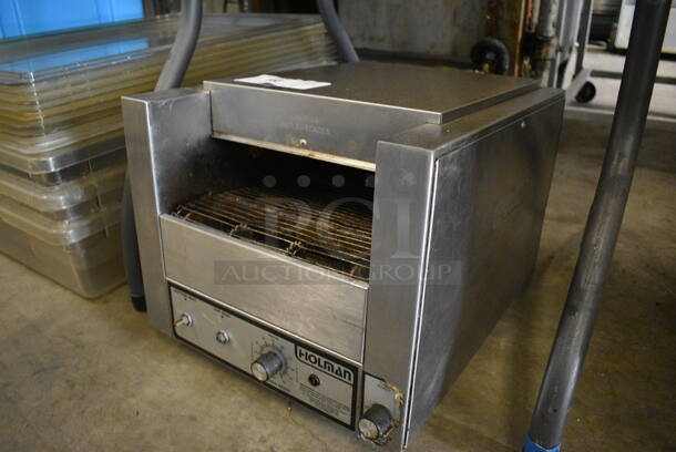 Holman Stainless Steel Commercial Countertop Electric Powered Conveyor Toaster Oven. 115 Volts, 1 Phase. 14x17x12.5 - Image 5 of 5