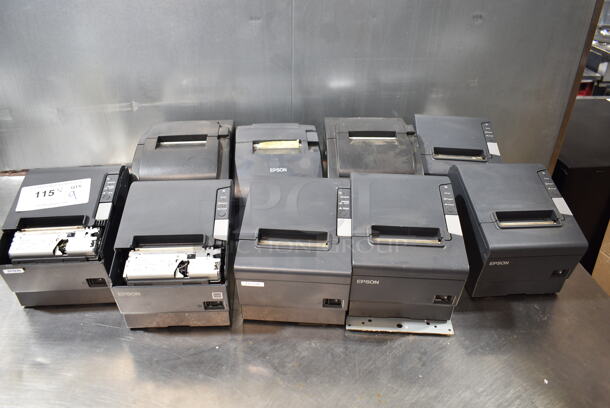 9 Various Receipt Printers Including Epson M129H, Star SP700. 9 Times Your Bid! - Image 1 of 11