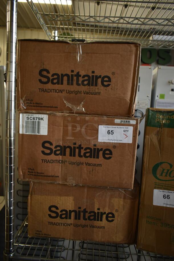 3 BRAND NEW SCRATCH AND DENT! Sanitaire SC679K TRADITION 12" Lightweight Upright Vacuum Cleaner with High-Capacity Shake Out Bag. 3 Times Your Bid! - Image 2 of 4