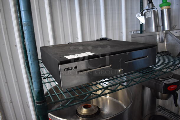 Micros Metal Cash Register. 18x17x4.5 - Image 2 of 7