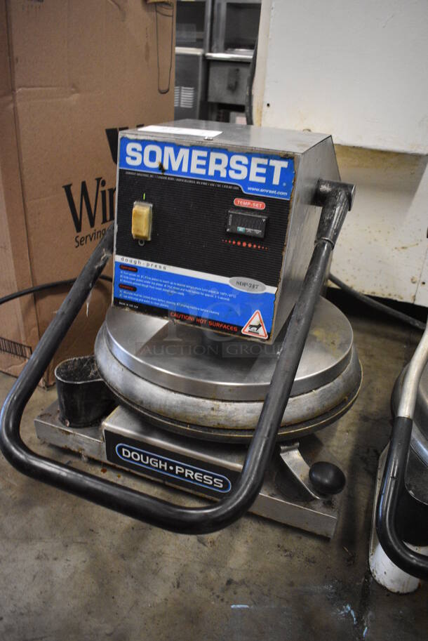 Somerset Model SDF-24 Metal Commercial Countertop Dough Press. 120 Volts, 1 Phase. 19x32x21. Tested and Does Not Power On - Image 2 of 7