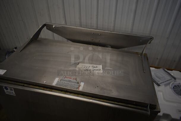 Hardt H4 Stainless Steel Commercial Floor Style Hardt Rotisserie Skewer Cleaning Tank w/ Hinge Lid. 120 Volts, 1 Phase. - Image 2 of 6