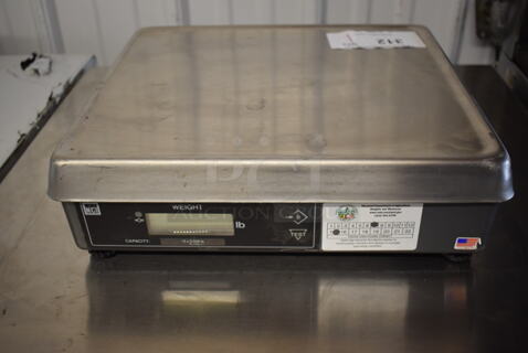 NCI 6720-7 Metal Countertop Food Portioning Scale. 14x13.5x4.5