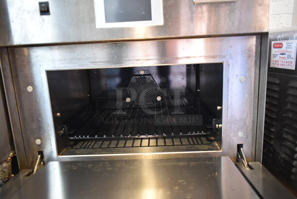 2012 Merrychef eikon e5 Stainless Steel Commercial Countertop Electric Powered Rapid Cook Oven. 208/240 Volts, 1 Phase.  - Image 3 of 6