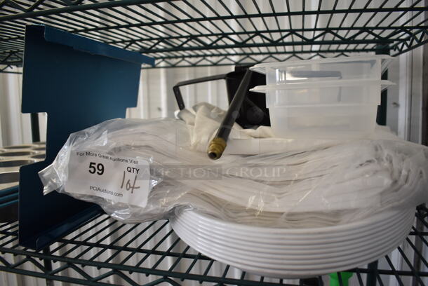 ALL ONE MONEY! Lot of Various Items Including Poly Plates - Image 4 of 4