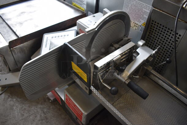 Bizerba A 404 FB US Stainless Steel Commercial Countertop Meat Slicer Stacker. 120 Volts, 1 Phase. 48x28x23. Tested and Does Not Power On - Image 4 of 8