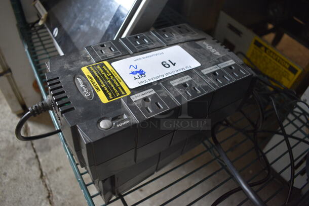 2 CyberPower 450VA Uninterruptible Power Supplies. 5.5x9.5x3. 2 Times Your Bid! - Image 2 of 4