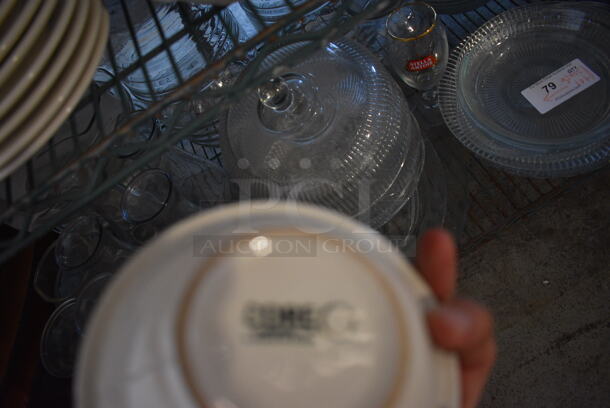 8 White Ceramic Bowls. 5x5x2. 8 Times Your Bid! - Image 3 of 4