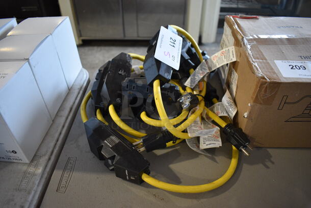 5 Extension Cords. 5 Times Your Bid!