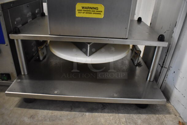 Somerset SDP-180LC Stainless Steel Commercial Countertop Manual Dough Press. 20x28x20 - Image 5 of 6