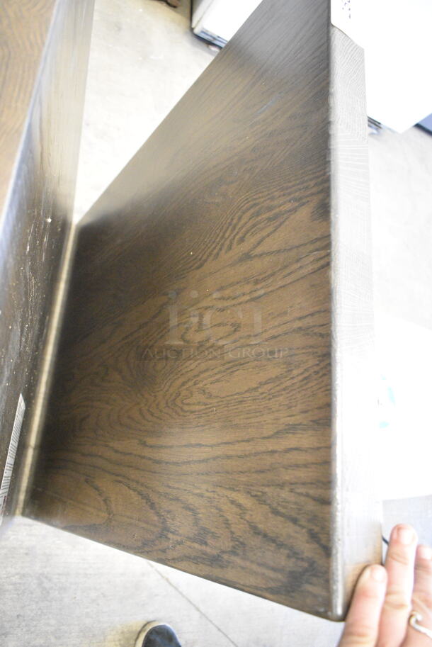 6 Wooden Tabletop. 6 Times Your Bid!  - Image 3 of 5