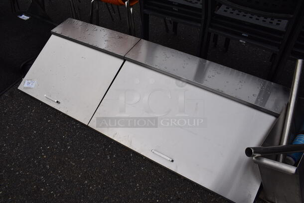 ALL ONE MONEY! Lot of Sandwich Salad Board Lids and Various Metal Pieces. Includes 70x25x11 - Image 4 of 4