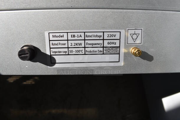 BRAND NEW! Perspective Model EB-1A Stainless Steel Commercial Countertop Electric Powered Convection Oven w/ View Through Door and Metal Oven Racks. 220 Volts, 1 Phase. 23.5x23x22.5 - Image 6 of 6