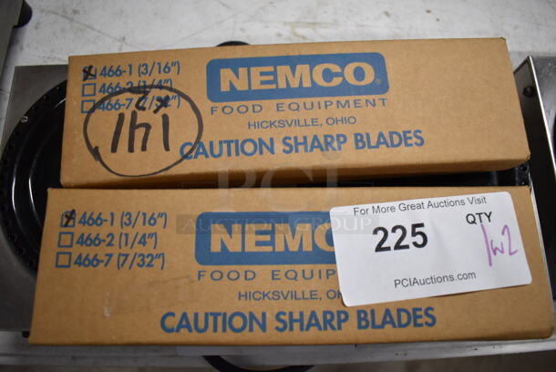 Tomato Witch Metal Countertop Tomato Slicer w/ 2 Nemco 466-1 Tomato Slicer Blades. 8x16x8 - Image 7 of 7