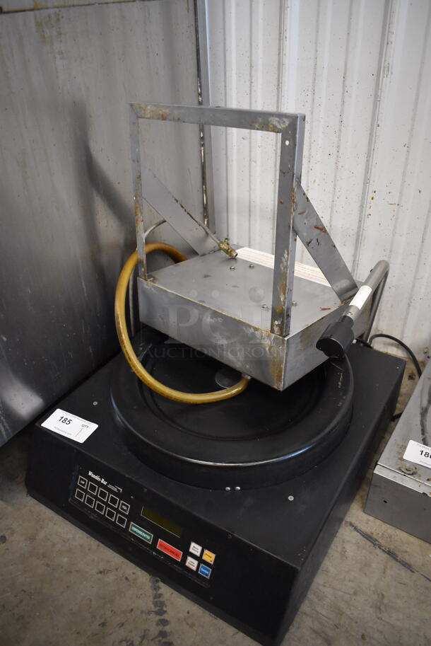 Wunder Bar Metal Commercial Countertop Food Dispensing System. Picture of Unit Before Removal From Restaurant Is Used As Gallery Picture. Does Not Include Equipment Stand. 22x24x17 - Image 2 of 6