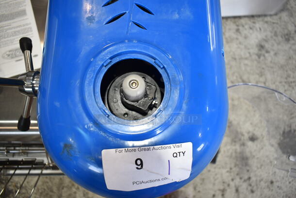 BRAND NEW SCRATCH AND DENT! 2023 Carnival King 382IBS250 Metal Countertop Ice Shaver. See Pictures For Damage to Back. 120 Volts, 1 Phase. Tested and Does Not Power On
 - Image 8 of 10